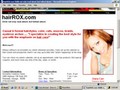 Click to view sample site - www.hairrox.com