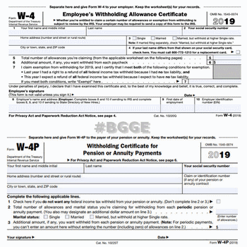 W-2 and W2P Certificates